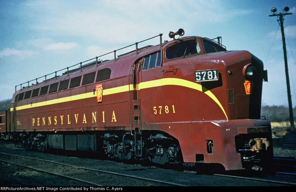 PRR 5781, BP-20, 1957